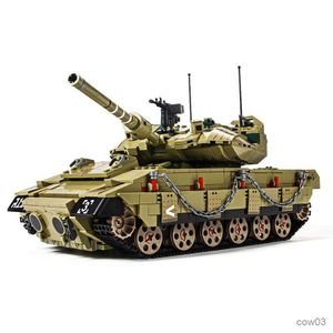 Blocs briques compatibles militaire Panzer Tank Merkava léopard Missile voiture blocs de construction allemand armée monde garçons jouets cadeau R230720
