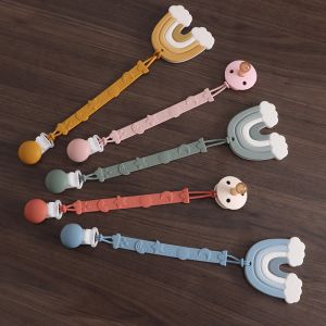 Blocks Food Grade Newborn Pacificier Relief Design Teether BPA BROST Free Infant Tactile Training Toys Bebe Deting Toy Toy Baby Silicone