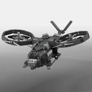 Blocs Gobricks MOC RDA SA-2 Samson Avatar briques hélicoptère Aerospatiale Fighter Kit de blocs de construction jouets éducatifs pour cadeaux 240120