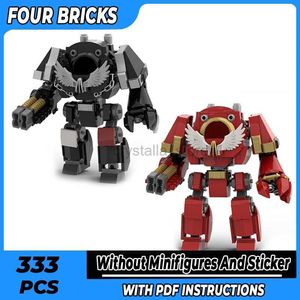 Blocs Moc briques de construction jeux célèbres modèle 40K Dreadnought Mecha technologie blocs modulaires cadeaux jouets pour enfants bricolage ensembles assemblage 240120