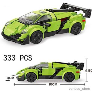 Blocks New Speed Champions technique Racers Racing Model Building Blocks Kit Toy For Kids Transport Car Super City Vehicles R230701