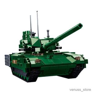 Blocs Remote Control Building Bloums Panzer Model Fighting Vehicle Toys Kid Gift Boy R230701