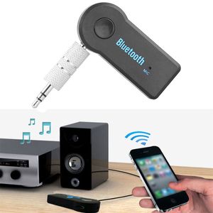 Kit mains libres Bluetooth pour voiture 3.5mm Streaming stéréo sans fil AUX Audio récepteur de musique MP3 USB Bluetooth V4.1 + lecteur EDR