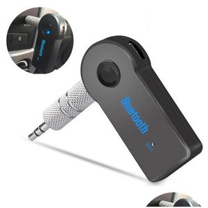 Bluetooth Car Kit Aux O Receiver Adapter Stereo Music Reciever Hands Wireless With Mic2931913 Drop Delivery Mobiles Motorcycles Elect Otlax