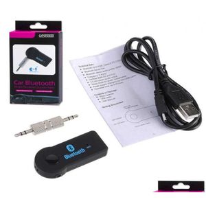 Kit de voiture Bluetooth sans fil 3,5 mm Aux O Car Bluetooth Edup V 3.0 Transmetteur Fm Récepteur de musique stéréo A2Dp Mtimedia Adaptateur Automo Oth8F