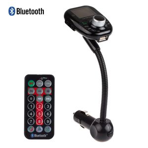 Kit de voiture LCD Bluetooth pour voiture écran LCD transmetteur FM mains libres chargeur USB modulateur FM sans fil avec télécommande