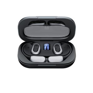 Écouteurs Bluetooth Écouteurs sans fil 48 heures du temps de jeu Sports sans fil avec des écouteurs étanches de micro pour ordinateur portable de téléphone télévisé