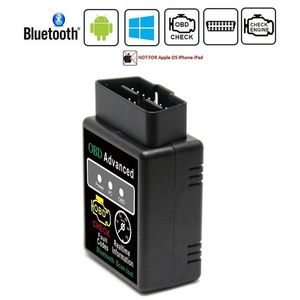 Outil de Scanner de voiture Bluetooth OBD ELM327 V2.1 adaptateur avancé MOBDII OBD2 BUS moteur de contrôle lecteur de Code de Diagnostic automatique