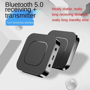 Récepteur et émetteur Bluetooth Adaptateur 5,0 Adaptateur 3,5 mm Bluetooth Adaptateur d'émetteur de récepteur de 10 Mbps de 3,5 mm