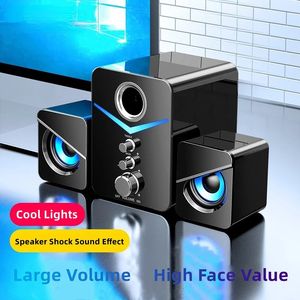 Bluetooth Ser Home Theater Sound System Mini Sers Desktop Computer MP3 Player Audio for PC Phone Subwoofer Multimedia 240125