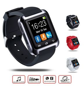 Montre intelligente Bluetooth U8 montre-bracelet U smartWatch pour iPhone 4/4 S/5/5 S/6 et Samsung S4/Note/s6 HTC Android téléphone Smartwatch