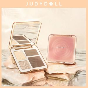Blush Judydoll Highlighter Makeup Palette Face Lasting Glow Brighten Contour Shimmer Matte Powder 3D Nose Shadow Cosmetics 231113
