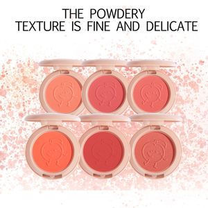 Blush Monochrome Peach Cream Makeup Palette Face Mineral Pigment Cheek Blusher Powder Korean Rouge Tint 230801