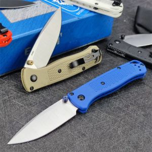 BM 533 Bugout Mini 535 couteau de poche pliant outil de chasse en plein air tactique Camping EDC couteaux survie couteau utilitaire de l'armée suisse