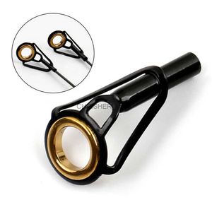 Barco Cañas de pesca 1/2 Pcs Coda de punta de punta Top anillo para girar cañas de pesca Reparación de la línea de la línea del ojo del poste Herramienta Pesca ISCAS FISHLEL231223