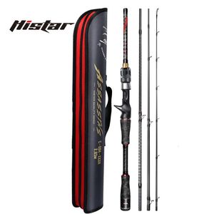 Boat Fishing Rods Histar Assassins Portable Full Carbon Fuji Reel Seat Fast Action 1.68m to 2.44m Spinning and Casting Travel Fishing Rod 231016