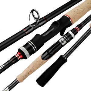 Boat Fishing Rods Lure fishing rod 2.28m 2.4m XH XXH Fast Action 40LB 2sections Jerkbait Fishing Rod Carbon Spinning Casting Rod for Big Game 230525