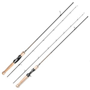 Boat Fishing Rods Ultra-Light Fishing Rod Carbon Fiber Spinning/Casting Lure Pole Bait WT 1.5-9g Line WT 3-6LB Wood Handle Fast Trout Fishing Rods 230525