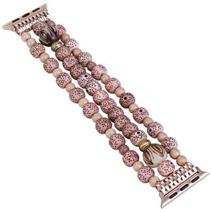 Bracelet de perles Bodhi pour bracelets de montre Apple 49mm 44mm 42mm 40mm 38mm bracelets Iwatch 8 Ultra 7 6 5 4 3 séries bracelets de montre accessoires intelligents