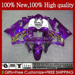 Corps Pour HONDA CBR 893RR 900RR Nouveau violet CBR900 CBR893 900 893 CC RR 95HC.167 CBR900RR 1994 1995 1996 1997 CBR893RR 94 95 96 97 Carénages