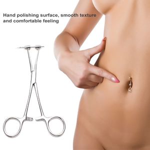 Stainless Steel Piercing Forceps for Lip, Nipple, Nose Studs and Rings