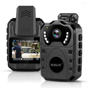 Caméra portée par le corps portable multifonctionnelle 170 ° IR vision nocturne DVR vidéo