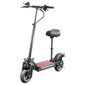 BOGIST E5/Thunder Max2 Trottinette électrique 10 pouces 600 W Moteur puissant 25 KM/H Vitesse maximale Batterie 48 V 12 Ah avec sac pratique très léger avec selle de siège Charge maximale 150 kg