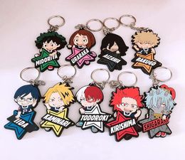 Boku No Hero Academia PVC Soft Keychain Pendant mon héros académie Gift Llavero Chaveiro Jewelry Accessoires Llavero Chaveiro5417196