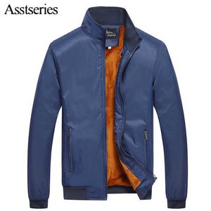 Bomber Jacket Coat Male Casual Jacket Men New Fashion Outerwear Coat Men Quality Plus Size M-5XL 55zr X0710