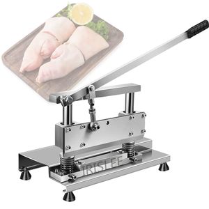 Machine de découpe d'os conception de coupe manuelle fabricant d'os de côtelette de viande de porc commerciale petit fabricant de scie à os domestique