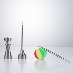 Healthy_Cigarette Smoking Bong Tool Set 10/14 / 18mm Mâle Femelle Universel Titane Clou Multi-Trous Carb Cap Dabber Outil Dab Rigs Bongs Tuyaux d'eau Accessoires