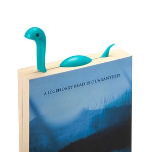 Bookmark D Water Monster Shape Bookmark Kids Funny Reading Folder Page Cute Animals Mark Novelty Stationery Gift for Boy Girls