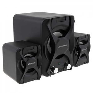 Altavoces de estantería K2 Altavoces estéreo USB para portátiles con graves potentes, subwoofer, altavoz portátil de frecuencia completa para PC de escritorio, portátil, teléfono móvil