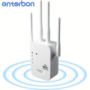 Boost Your Home WiFi Signal Up to 9000 Sq. Ft. & 35 Devices - Easy Setup WiFi Extender & Booster!