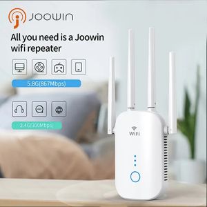 Boostez votre signal WiFi avec notre répéteur double bande 1200M - Profitez de vitesses Internet plus rapides et d'une couverture plus large