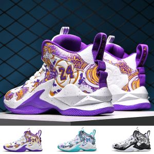 Boots Basketball Chaussures hommes Unisexe Basketball Basketball Femme 2023 Chaussures de basket-ball enfants Boys portables Basket Chaussures Hombres en gros