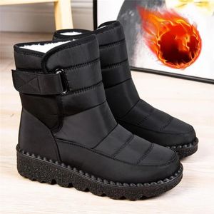 Boots Boots Women Non Slip Waterproof Winter Snow Boots Platform Shoes for Women Warm Ankle Boots Cotton Padded Shoes Botas De Mujer 231023