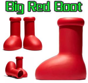 bottes Designer Womens Astro Boy Boot Femmes Big Red Rain Chaussures Boot Boots Boots épais Bottom non glisse Knee High Boties Rubber 7552457