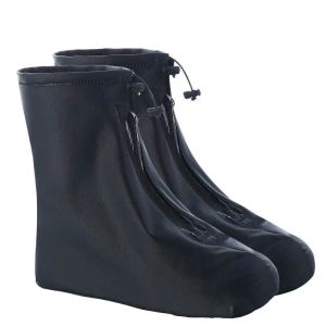 Boots Men Women Shoes Covers for Rain Flats Botas de tobillo Tapa PVC Cubierta de no llave reutilizable para zapatos con capa interna impermeable