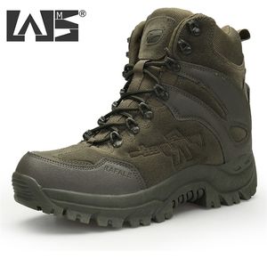 Botas WinterAutumn Army Mens Military Outdoor Desert Combat Tactic Midcalf Boots Hombres Snow Tactical Hiking Boots Botas Hombre Zapats 221007