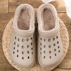 Botas wintes zapatos para mujeres zulos secos rápidos zapatos de jardín casual sandalias de lujo cálidos pareja antiskid chanclas para el hogar zapatillas para hombres