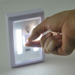 Luz LED magnética para armario con interruptor, luz nocturna inalámbrica para armario, luz para armario, iluminación para dormitorio, cocina