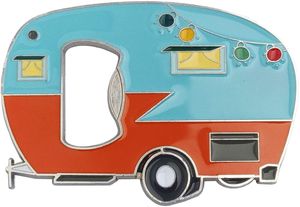 Ouvre-bouteilles magnétique avec autocollant aimants pour réfrigérateur, idée cadeau pour les amateurs de camping-car