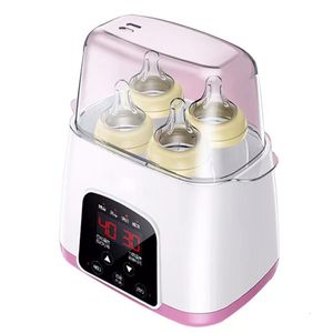 Chauffe-biberons Stérilisateurs Thermostat intelligent automatique Chauffe-lait Chauffe-bébé Désinfection LED 2 EN 1 230328