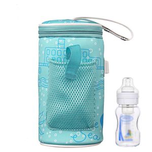 Bottle Warmers Sterilizers USB Milk Water Warmer Travel Stroller Insulated Bag Portable Baby Nursing Heater Feed born Supplies For Outdoor 230111