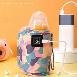 Bottle Warmers Sterilizers# USB Milk Water Warmer Travel Stroller Insulated Bag Baby Nursing Heater Supplies for Outdoor botella de agua para 230728