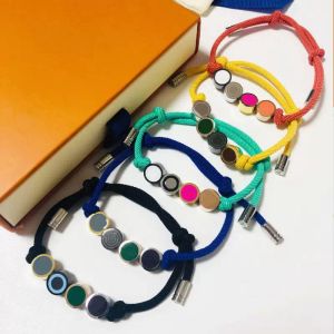 Boutique pulsera con colgante de nudo hecha a mano pulsera de diseñador pulsera de amor con dijes unisex joyería para hombres y mujeres pulsera ajustable joyería de moda 4 colores