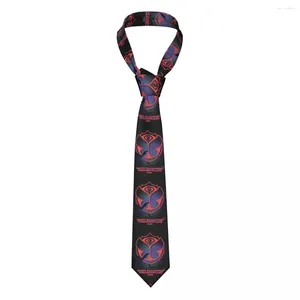 Cravates d'arc personnalisées Halloween Tomorrowland Cravate Hommes Classic Silk Music Festival Cravate pour mariage