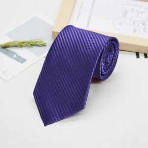 Bow Linds Elegant Versátil Corbitie Premium Men's Solid Color Jacquard Business Tie Formal Slim para el traje de trabajo en la oficina de novia