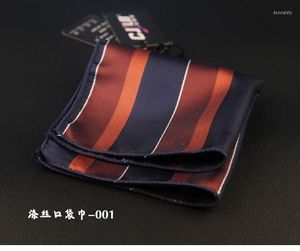 Noeuds papillon usine gros hommes coréens costume d'affaires poche carré mouchoir polyester tissu de soie